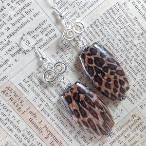 Leopard Earrings